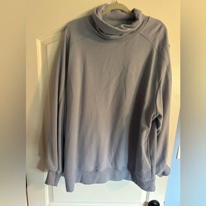 Nap Boxy Turtle Neck Sweatshirt Size Large